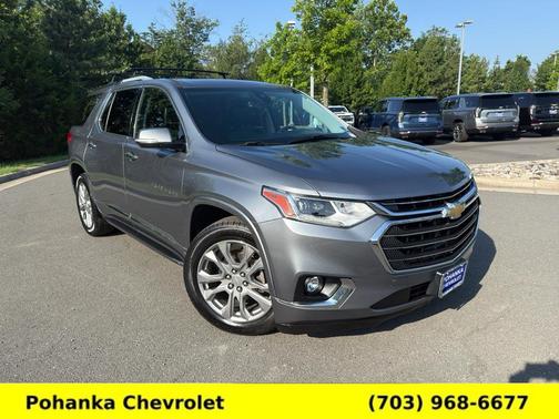 Satin Steel Metallic 2018 Chevrolet Traverse Premier