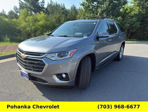 Satin Steel Metallic 2018 Chevrolet Traverse Premier