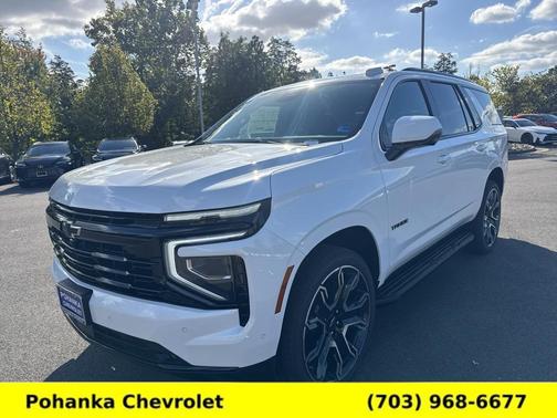Summit White 2026 Chevrolet Tahoe RST
