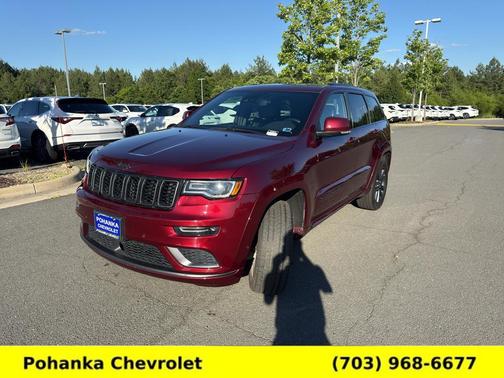 Velvet Red Pearlcoat 2018 Jeep Grand Cherokee High Altitude