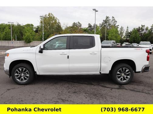 Summit White 2026 Chevrolet Silverado 1500 LT