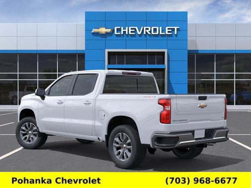 Summit White 2026 Chevrolet Silverado 1500 LT