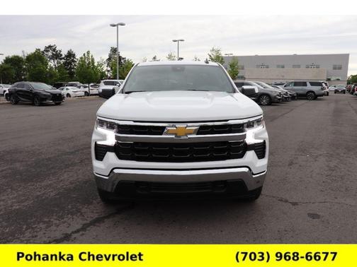 Summit White 2026 Chevrolet Silverado 1500 LT