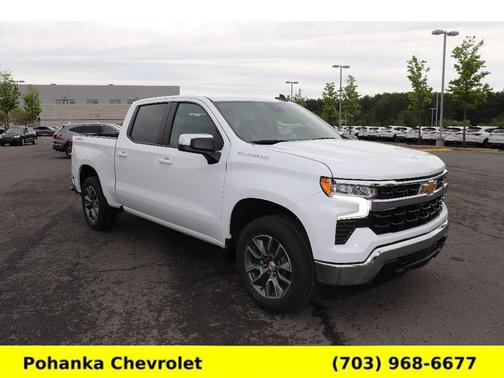 Summit White 2026 Chevrolet Silverado 1500 LT
