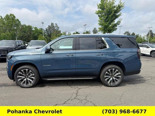 Lakeshore Blue Metallic 2026 Chevrolet Tahoe High Country