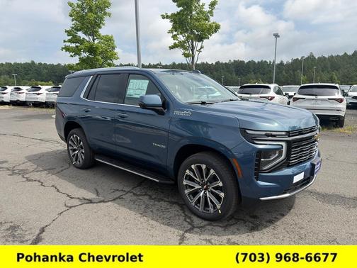 Lakeshore Blue Metallic 2026 Chevrolet Tahoe High Country