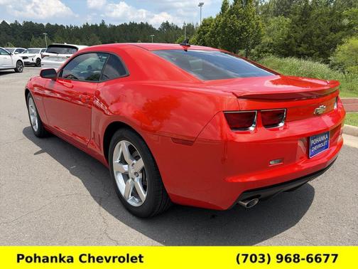 Inferno Orange Metallic 2013 Chevrolet Camaro 1LT