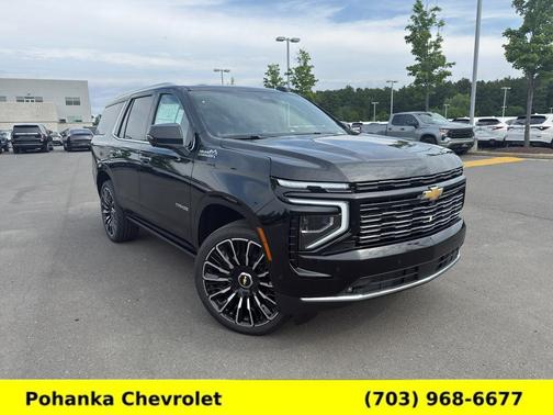 Black 2026 Chevrolet Tahoe High Country