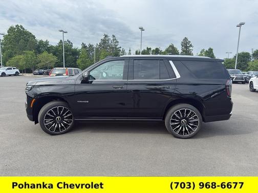 Black 2026 Chevrolet Tahoe High Country