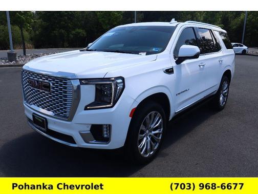 Summit White 2022 GMC Yukon Denali