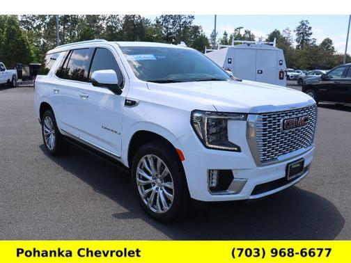 Summit White 2022 GMC Yukon Denali