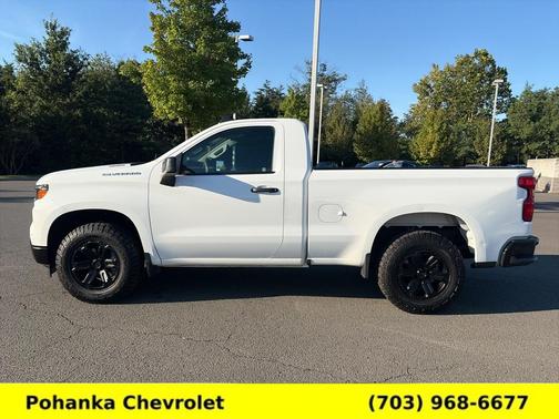 Summit White 2025 Chevrolet Silverado 1500 WT