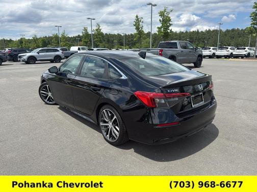 Crystal Black Pearl 2024 Honda Civic Touring