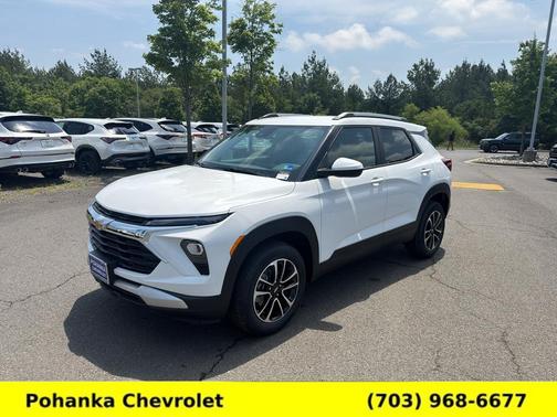 Summit White 2026 Chevrolet Trailblazer LT