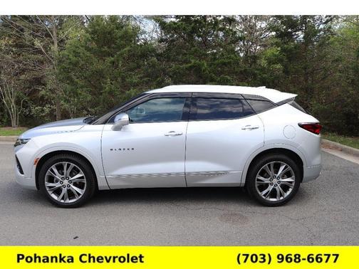 Silver Ice Metallic 2020 Chevrolet Blazer Premier
