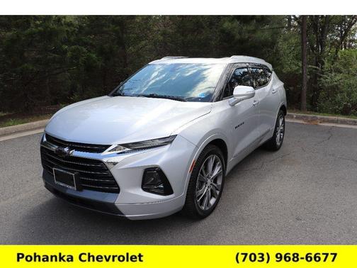Silver Ice Metallic 2020 Chevrolet Blazer Premier