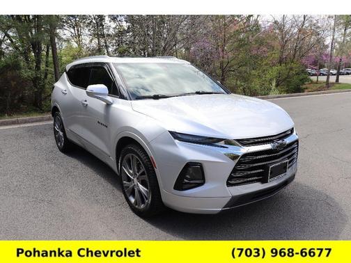 Silver Ice Metallic 2020 Chevrolet Blazer Premier