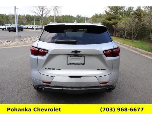 Silver Ice Metallic 2020 Chevrolet Blazer Premier