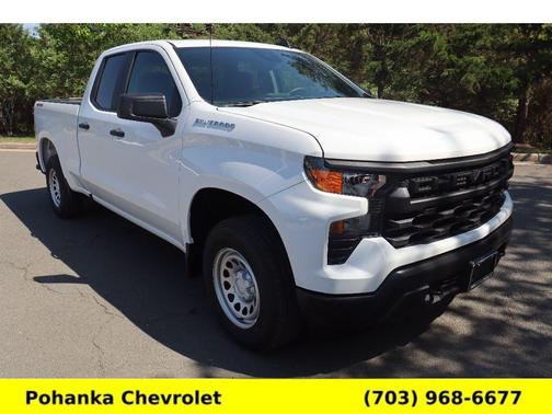 Summit White 2026 Chevrolet Silverado 1500 WT