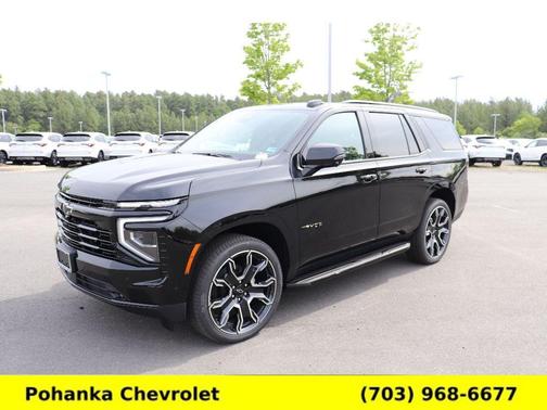Black 2026 Chevrolet Tahoe RST