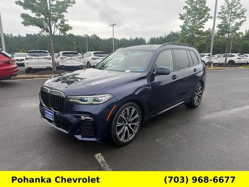 Tanzanite Blue II Metallic 2022 BMW X7 M50i