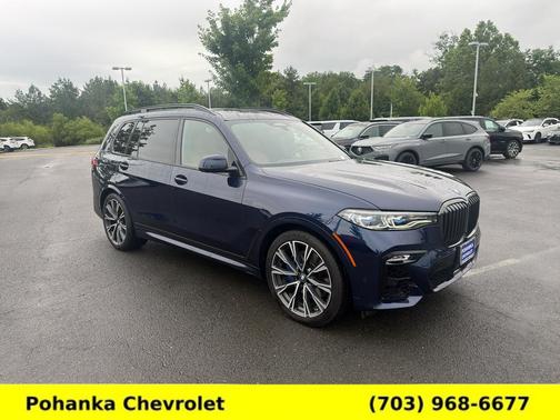 Tanzanite Blue II Metallic 2022 BMW X7 M50i