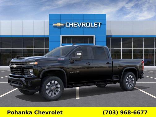 Black 2026 Chevrolet Silverado 2500 Custom