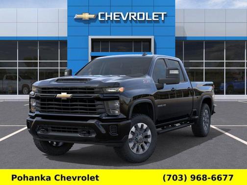 Black 2026 Chevrolet Silverado 2500 Custom