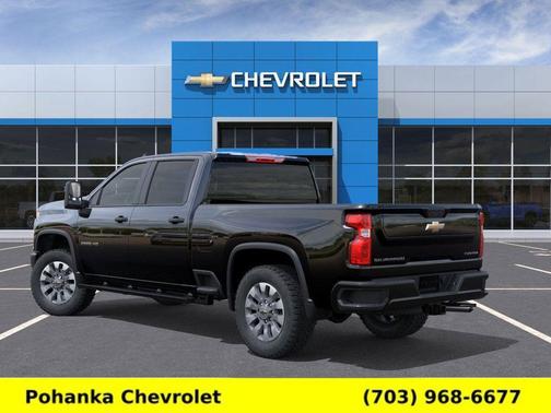 Black 2026 Chevrolet Silverado 2500 Custom