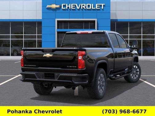 Black 2026 Chevrolet Silverado 2500 Custom