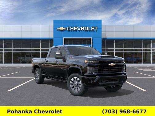 Black 2026 Chevrolet Silverado 2500 Custom