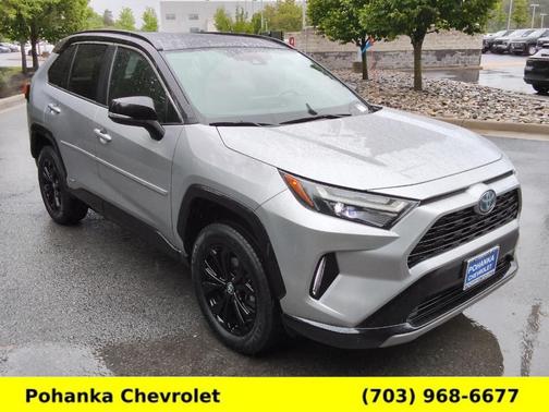 Silver Sky Metallic 2022 Toyota RAV4 Hybrid XSE