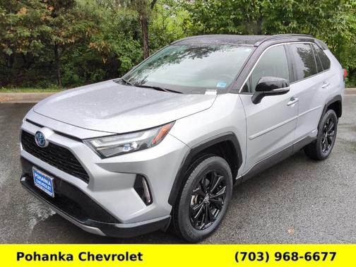 Silver Sky Metallic 2022 Toyota RAV4 Hybrid XSE