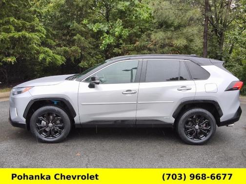 Silver Sky Metallic 2022 Toyota RAV4 Hybrid XSE