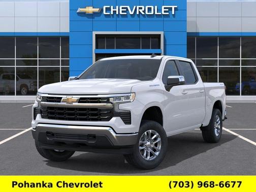 Summit White 2026 Chevrolet Silverado 1500 LT