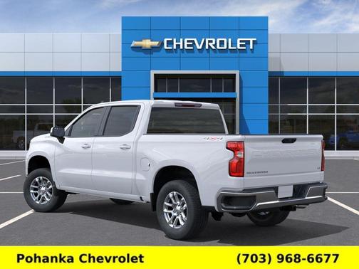 Summit White 2026 Chevrolet Silverado 1500 LT