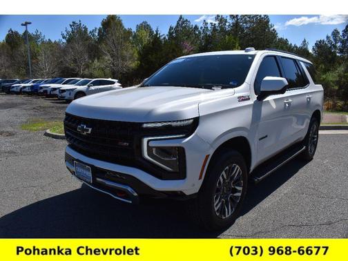 Iridescent Pearl Tricoat 2025 Chevrolet Tahoe Z71