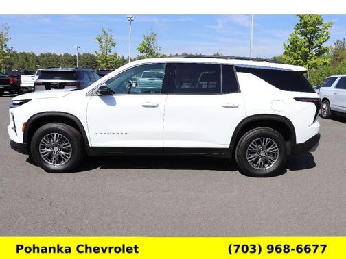 Summit White 2025 Chevrolet Traverse LT