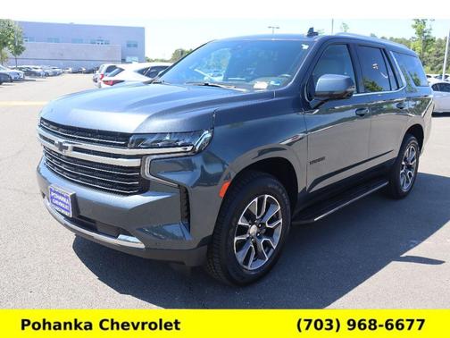 Shadow Gray Metallic 2021 Chevrolet Tahoe LT