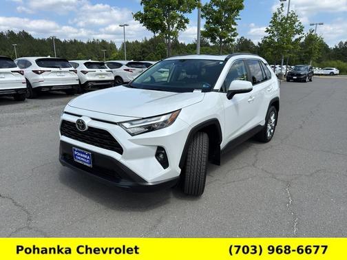 Wind Chill Pearl 2023 Toyota RAV4 XLE Premium