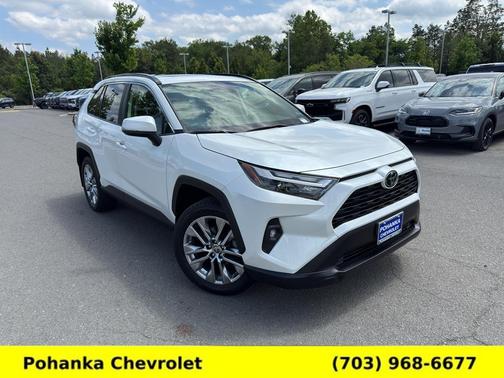 Wind Chill Pearl 2023 Toyota RAV4 XLE Premium