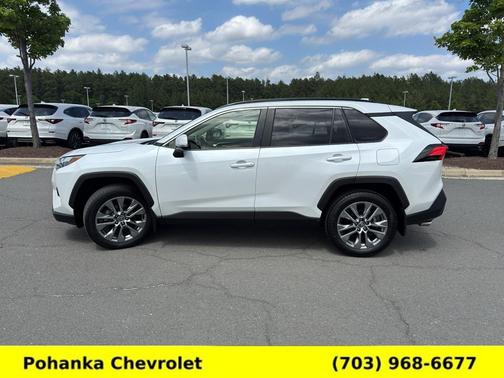 Wind Chill Pearl 2023 Toyota RAV4 XLE Premium