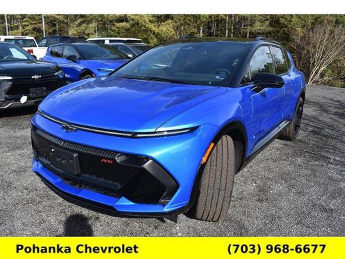 Rip Tide Blue 2026 Chevrolet Equinox EV RS