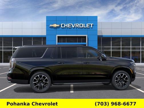 Black 2026 Chevrolet Suburban RST