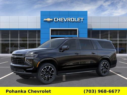 Black 2026 Chevrolet Suburban RST