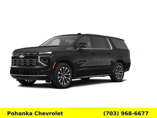 Black 2026 Chevrolet Suburban RST