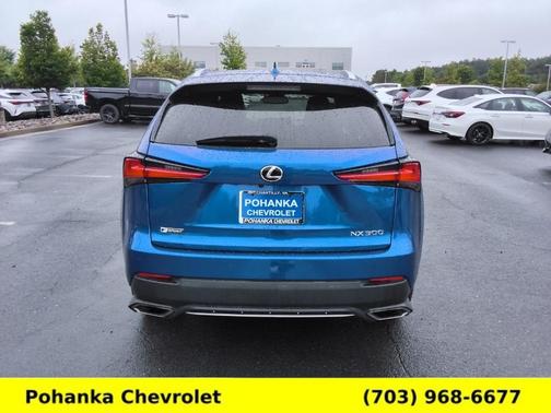Ultrasonic Blue Mica 2021 Lexus NX 300 F Sport