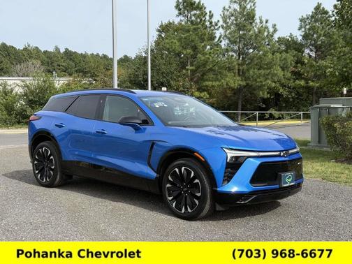 Rip Tide Blue 2024 Chevrolet Blazer EV eAWD RS