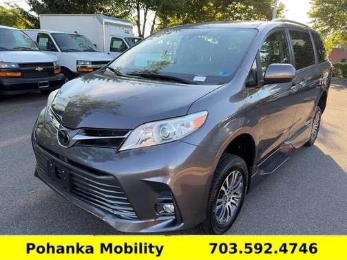 Predawn Gray Mica 2020 Toyota Sienna XLE-VMI POWER SIDE RAMP