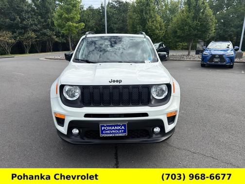 Alpine White Clearcoat 2023 Jeep Renegade Altitude
